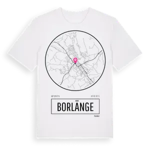 Borlänge t-shirt – ekologisk bomull t-shirt från Pinshirt