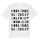 Borlänge Science Park Framtidsdalen ordlek t-shirt