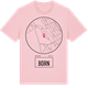 Pink Cotton t-shirt med Born t-shirt