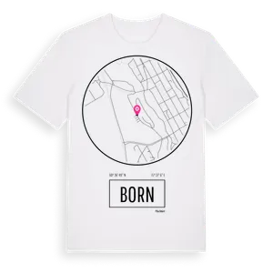 Born t-shirt – ekologisk bomull t-shirt från Pinshirt