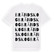 Brändskog ordlek t-shirt