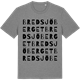 Mid Heather Gray t-shirt med Bredsjöberget ordlek t-shirt