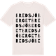 Vintage White t-shirt med Bredsjöberget ordlek t-shirt