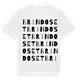Brindoset ordlek t-shirt