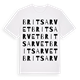 Britsarvet ordlek t-shirt