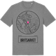 Mid Heather Gray t-shirt med Britsarvet t-shirt