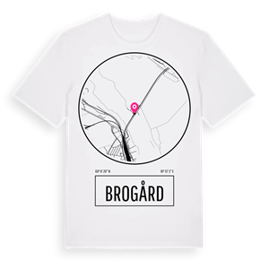 Brogård t-shirt – ekologisk bomull t-shirt från Pinshirt