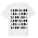 Brömsbodarna ordlek t-shirt