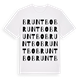 Bruntbo ordlek t-shirt