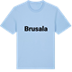 Blue Soul t-shirt med Brusala fetstil t-shirt