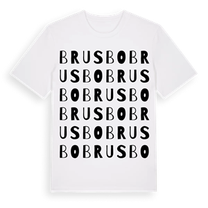 Brusbo ordlek t-shirt – ekologisk bomull t-shirt från Pinshirt