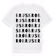 Brusbro ordlek t-shirt
