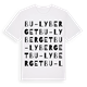 Bu-Lyberget ordlek t-shirt