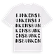 Bunkens ordlek t-shirt