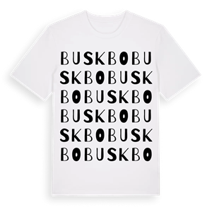 Buskbo ordlek t-shirt – ekologisk bomull t-shirt från Pinshirt