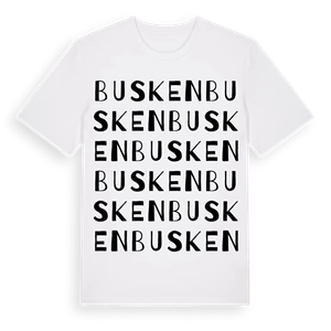 Busken ordlek t-shirt – ekologisk bomull t-shirt från Pinshirt