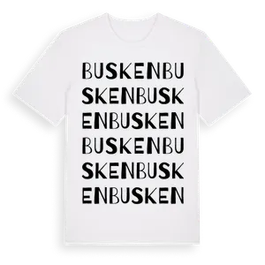 Busken ordlek t-shirt – ekologisk bomull t-shirt från Pinshirt