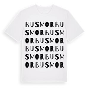 Busmor ordlek t-shirt – ekologisk bomull t-shirt från Pinshirt