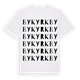 By kyrkby ordlek t-shirt