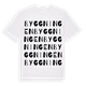 Byggningen ordlek t-shirt