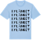 Blue Soul t-shirt med Bylänget ordlek t-shirt