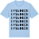 Blue Soul t-shirt med Byskogen ordlek t-shirt