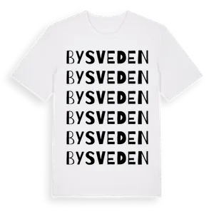 Bysveden ordlek t-shirt – ekologisk bomull t-shirt från Pinshirt