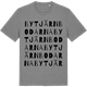 Mid Heather Gray t-shirt med Bytjärnbodarna ordlek t-shirt