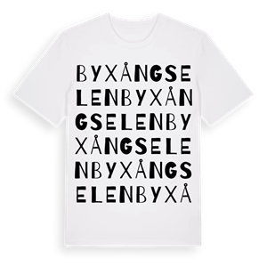Byxångselen ordlek t-shirt – ekologisk bomull t-shirt från Pinshirt