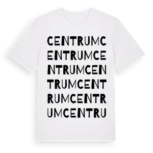 Centrum ordlek t-shirt – ekologisk bomull t-shirt från Pinshirt