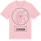 Pink Cotton t-shirt med Centrum t-shirt