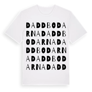 Daddbodarna ordlek t-shirt – ekologisk bomull t-shirt från Pinshirt