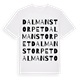 Dalmanstorpet ordlek t-shirt