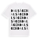 Dalsågen ordlek t-shirt