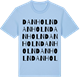 Blue Soul t-shirt med Danholn ordlek t-shirt