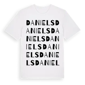 Daniels ordlek t-shirt – ekologisk bomull t-shirt från Pinshirt