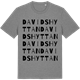 Mid Heather Gray t-shirt med Davidshyttan ordlek t-shirt