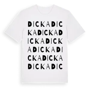 Dicka ordlek t-shirt – ekologisk bomull t-shirt från Pinshirt