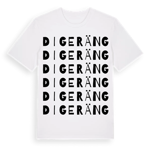Digeräng ordlek t-shirt – ekologisk bomull t-shirt från Pinshirt