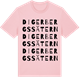 Pink Cotton t-shirt med Digerbergssätern ordlek t-shirt