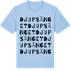 Blue Soul t-shirt med Djupsänget ordlek t-shirt