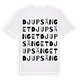 Djupsänget ordlek t-shirt