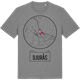 Mid Heather Gray t-shirt med Djurås t-shirt