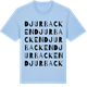Blue Soul t-shirt med Djurbacken ordlek t-shirt