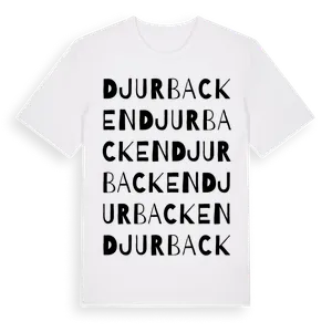 Djurbacken ordlek t-shirt – ekologisk bomull t-shirt från Pinshirt