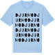 Blue Soul t-shirt med Djurmo ordlek t-shirt