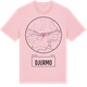 Pink Cotton t-shirt med Djurmo t-shirt