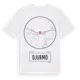 White t-shirt med Djurmo t-shirt