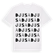Djusa ordlek t-shirt