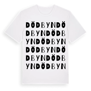 Dödbyn ordlek t-shirt – ekologisk bomull t-shirt från Pinshirt